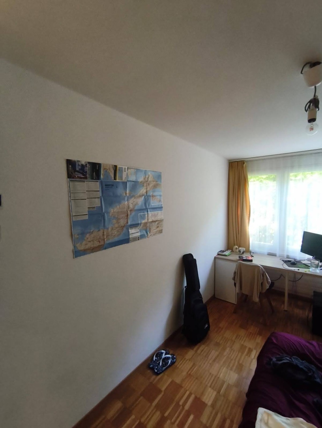 Stanza in un appartamento condiviso