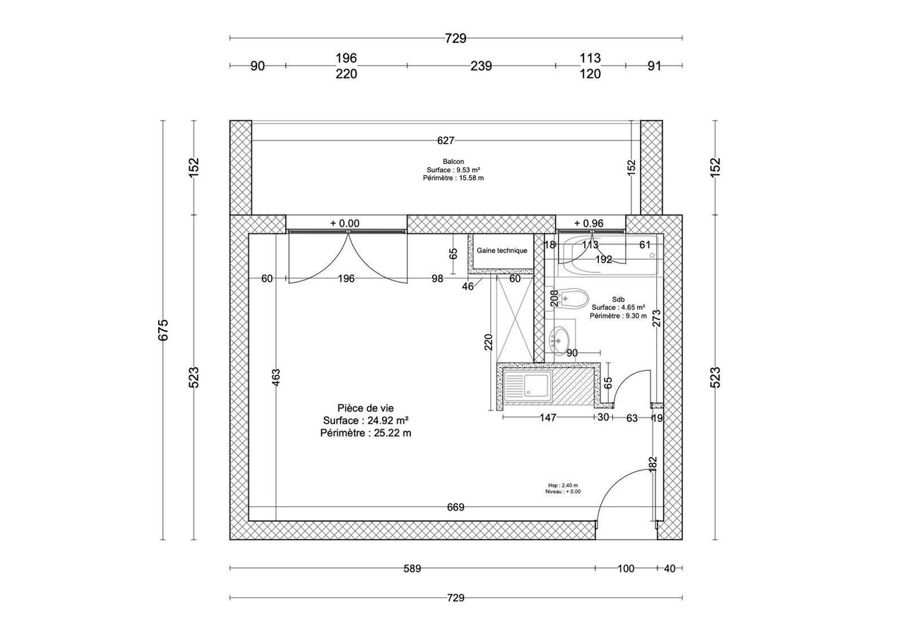 1-Zimmer-Apartment