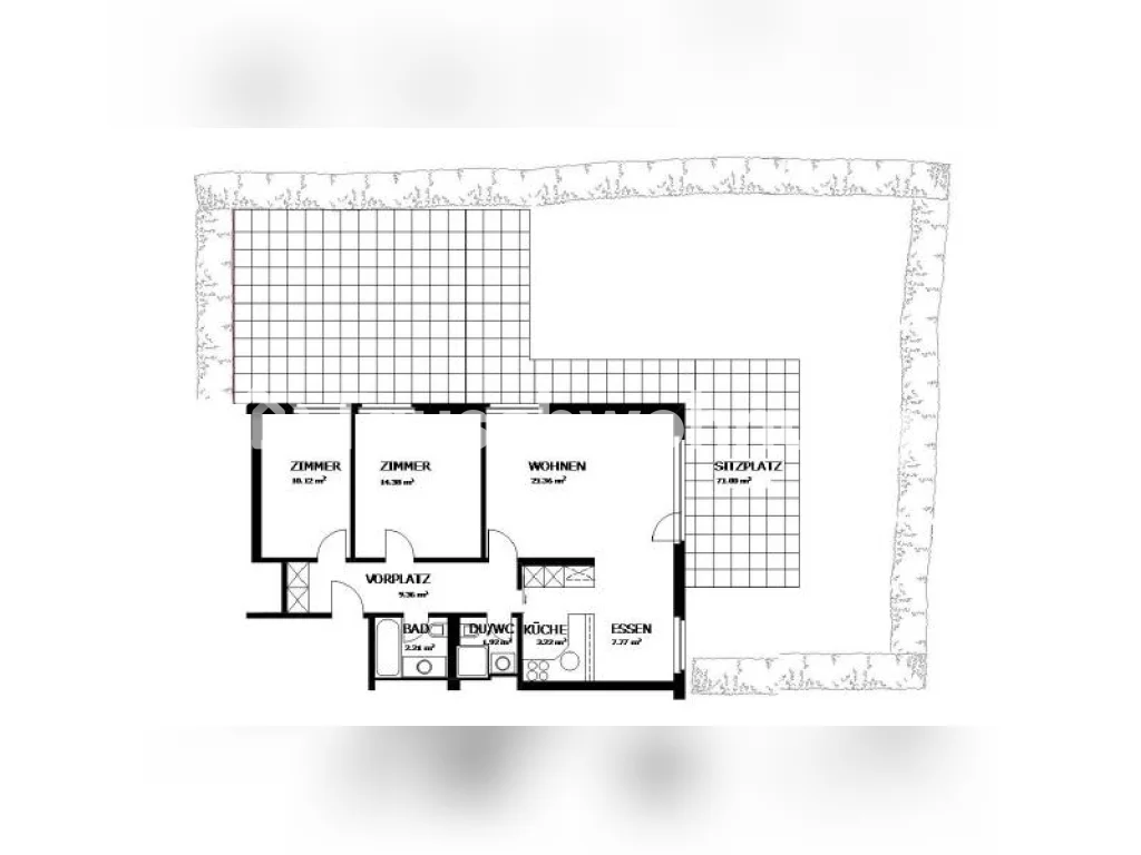 3 ½ rooms apartment