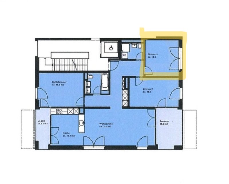 Room in a shared flat