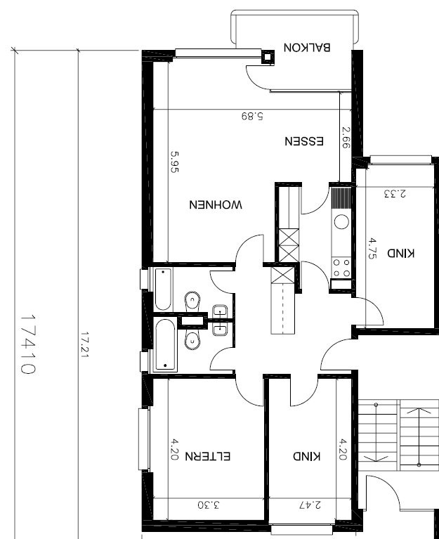 4 ½ rooms apartment