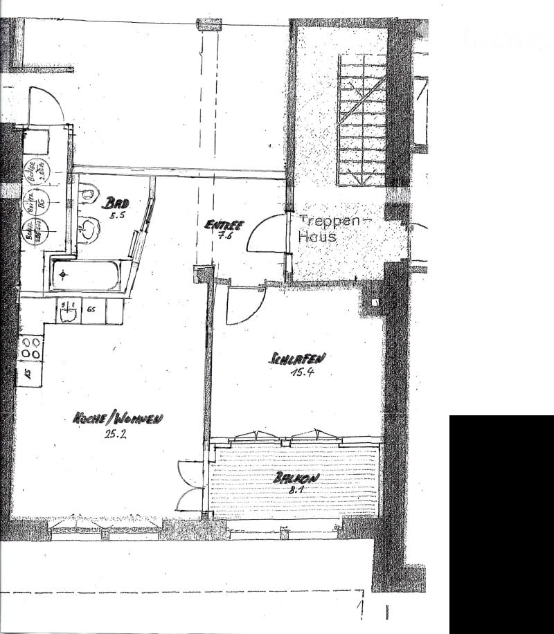 2 ½ rooms apartment