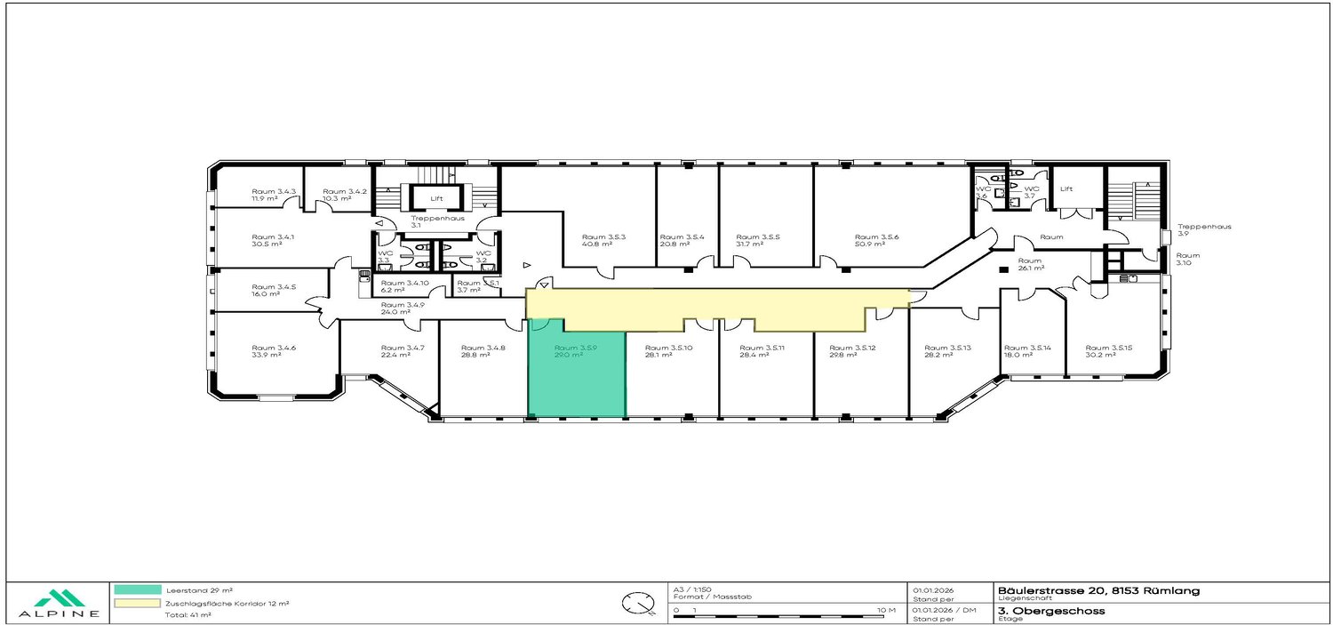41m² ufficio