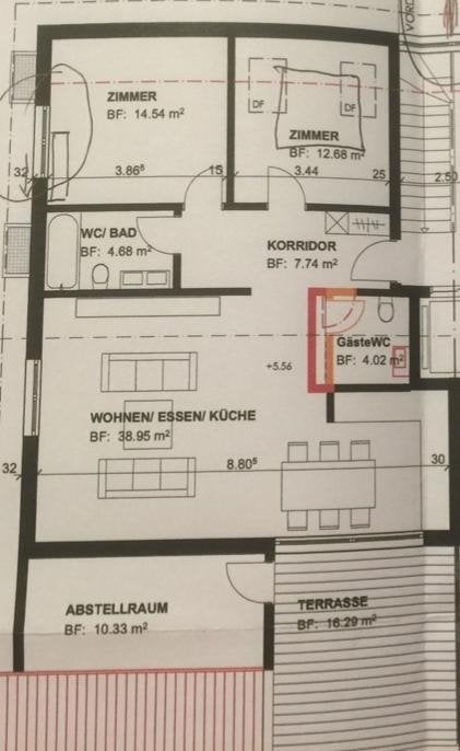 3 ½ rooms apartment