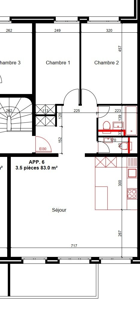 3 ½ Zimmer-Wohnung