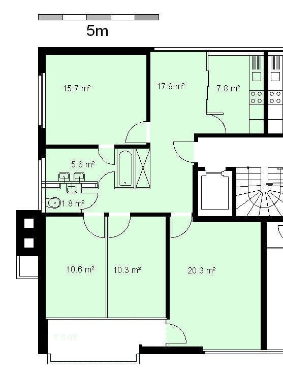 4 ½ rooms apartment