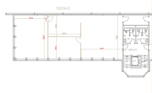 150m² ufficio