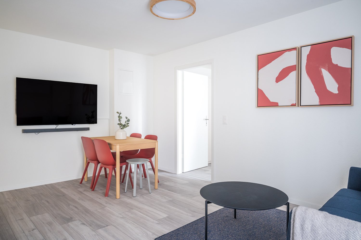 Appartement meublé de 3 ½ pièces