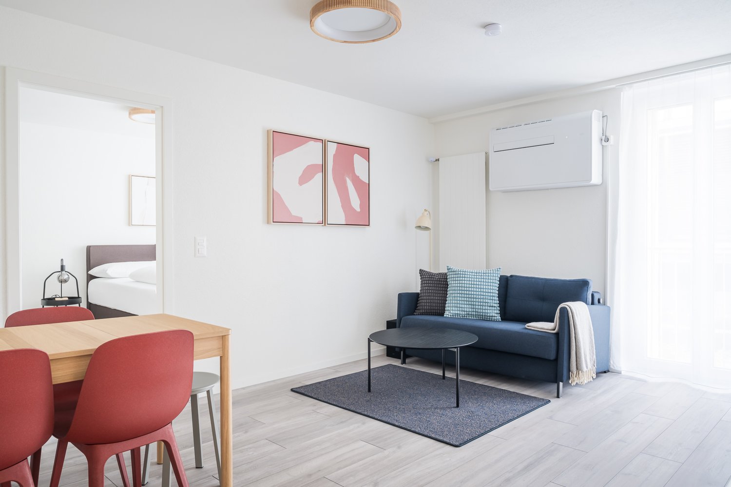 Appartement meublé de 3 ½ pièces