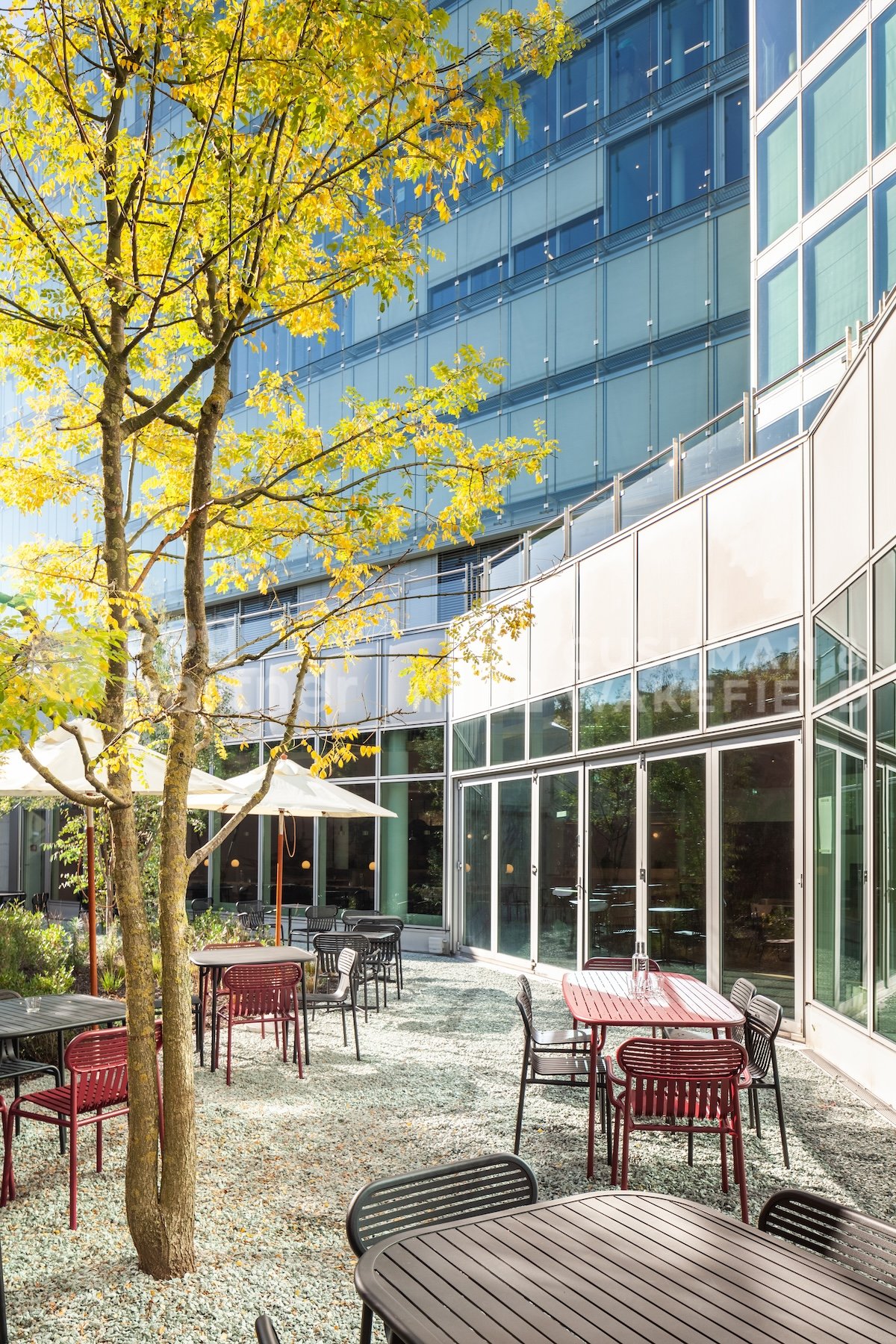 1150m² office