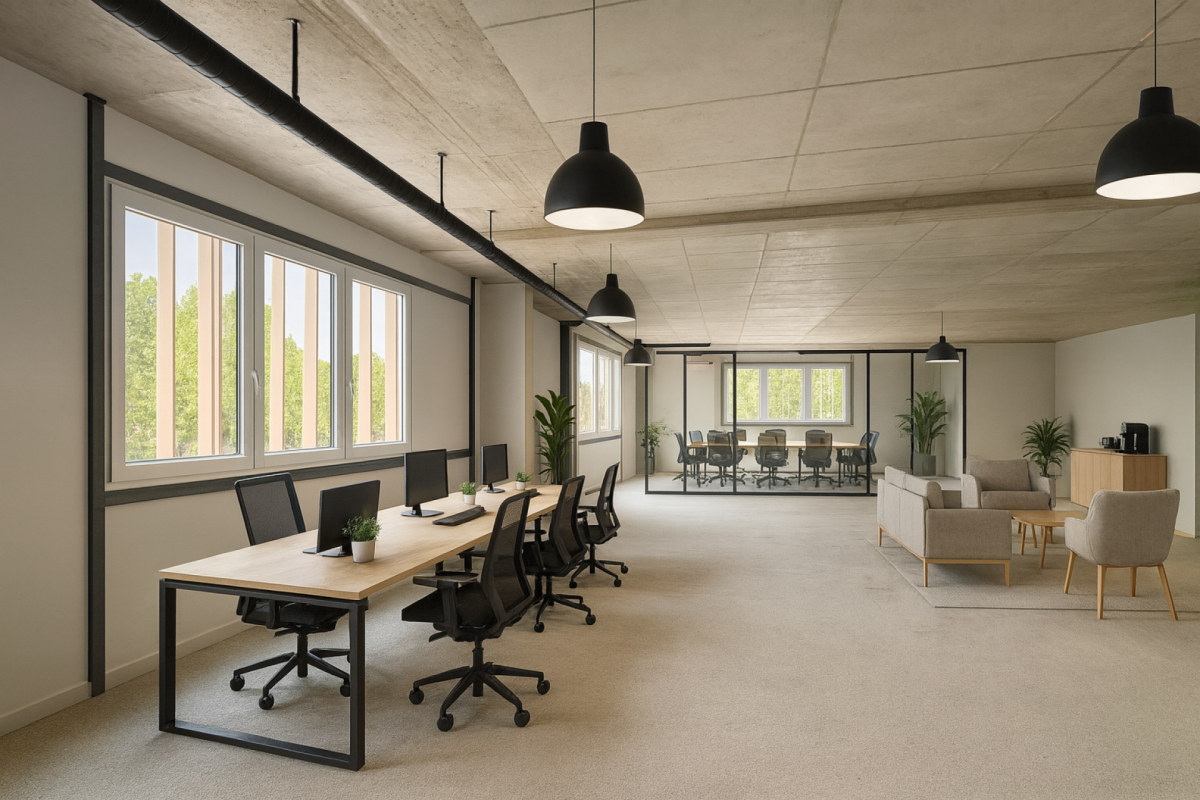 257m² workshop