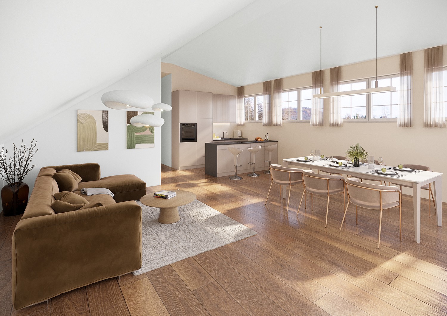 appartamento mansardato 3 ½ locali