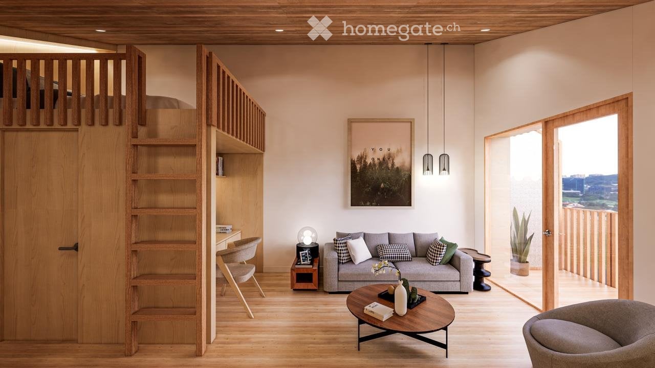 1 ½ rooms apartment