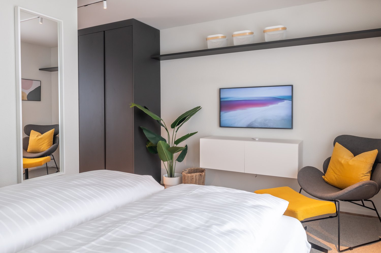 1 ½ pièces appartement meublé
