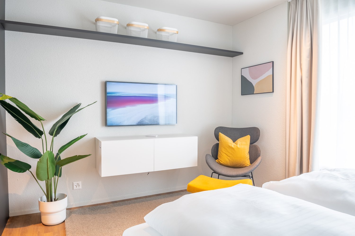 1 ½ pièces appartement meublé
