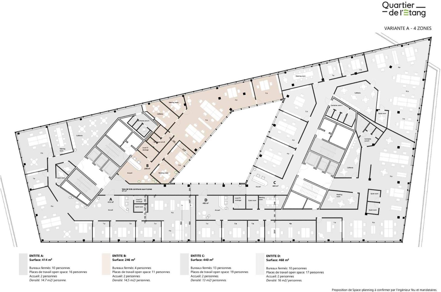 246m² office