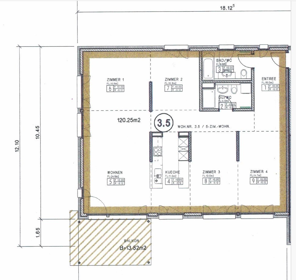 Bright 4.5-room apartment with dream views – Zurich 8041
