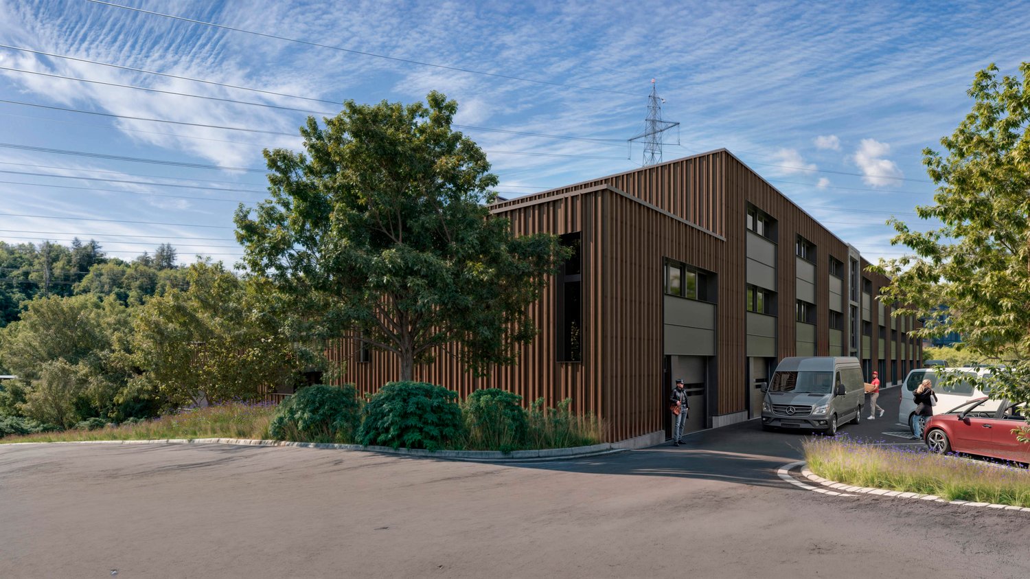 2365m² industrial object