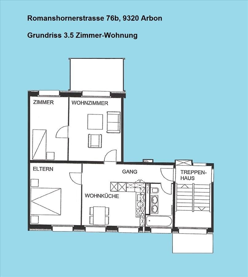 3 ½ rooms apartment