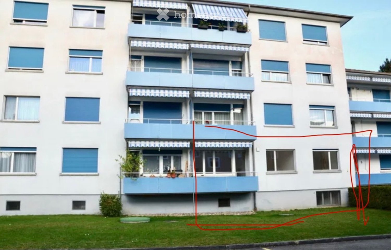 3 rooms apartment