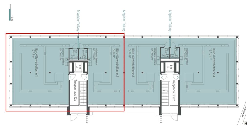83m² commerciale