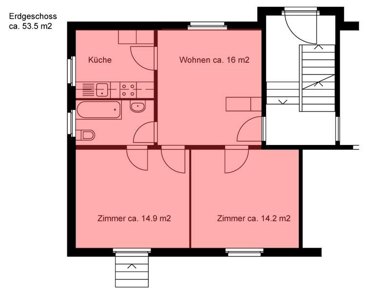 Appartamento di 2 ½ locali