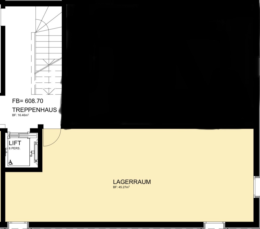 45m² commercial