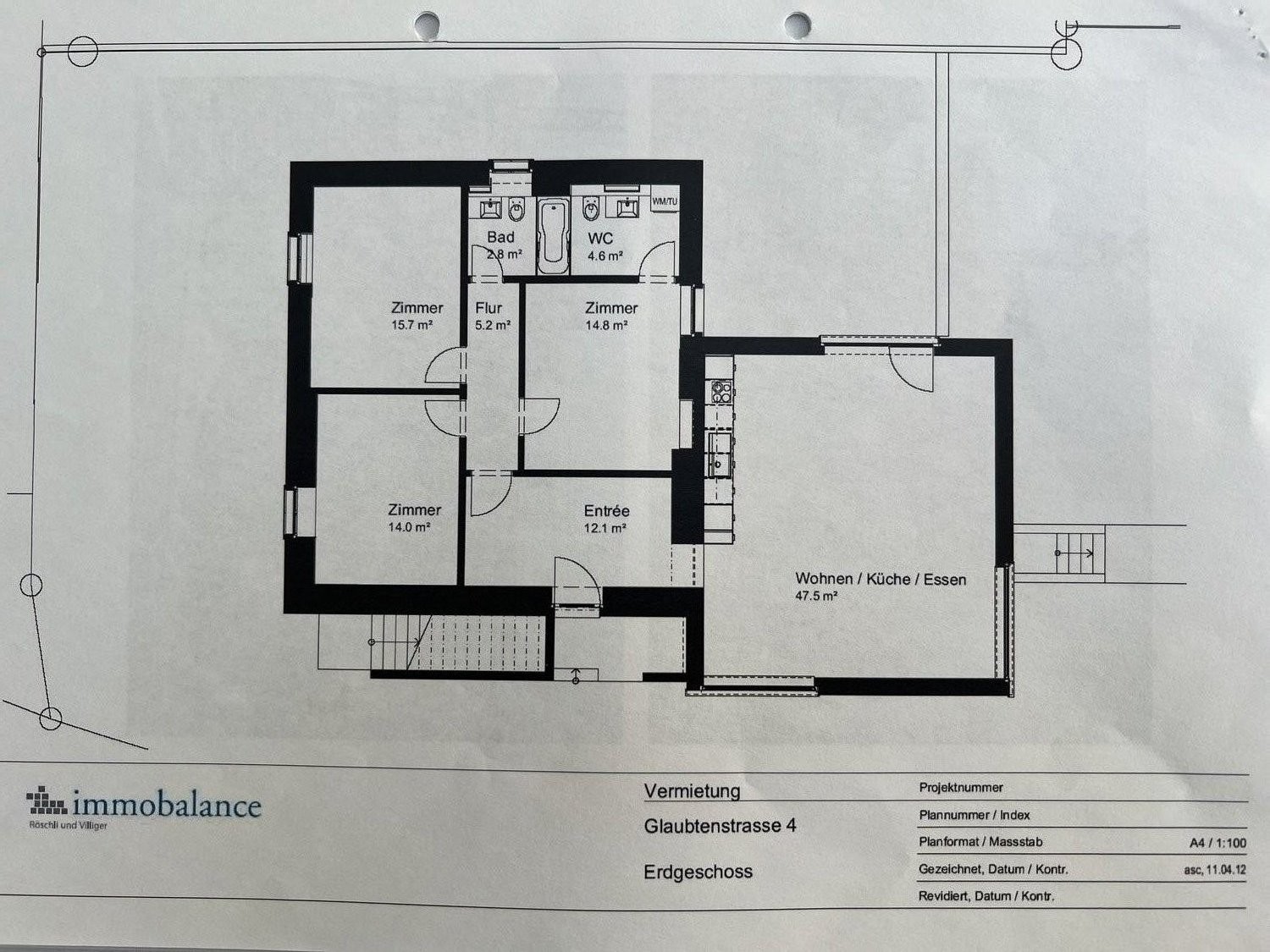 4 ½ rooms apartment