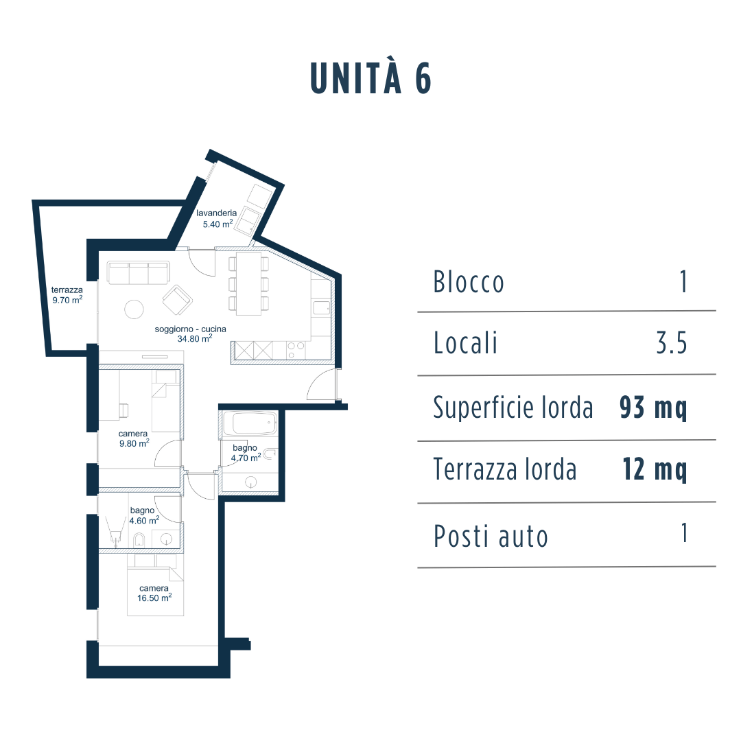 3 ½ rooms apartment