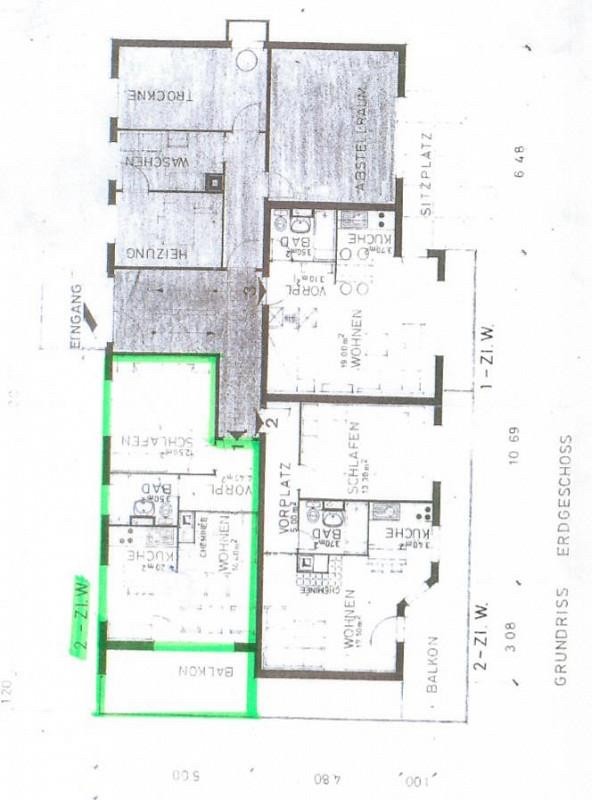 2 rooms apartment
