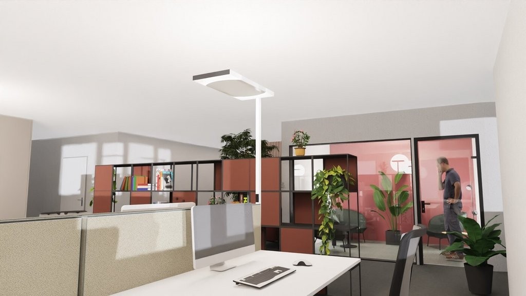 107m² office