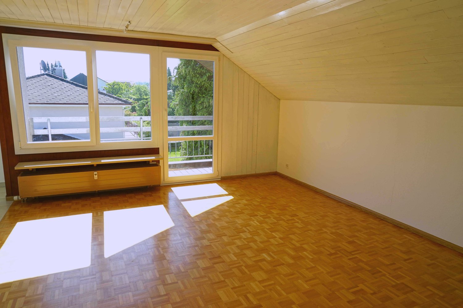 1 ½ rooms roof flat