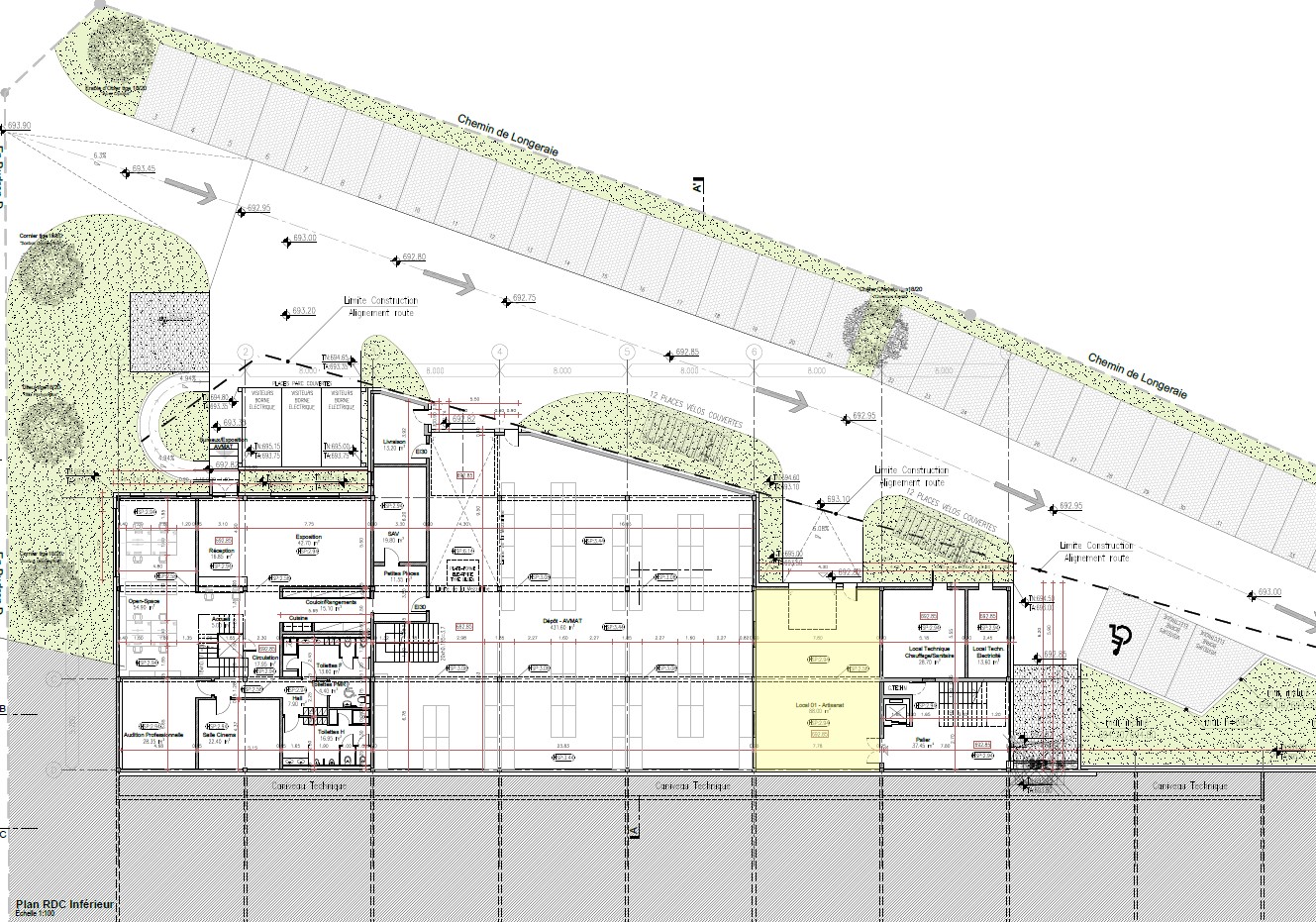 381m² industrial object