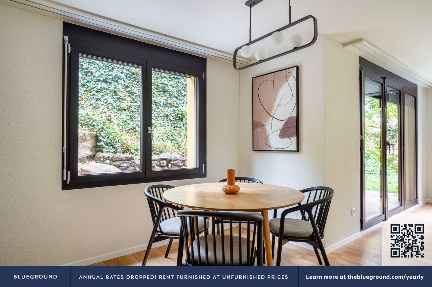 2 ½ pièces appartement meublé