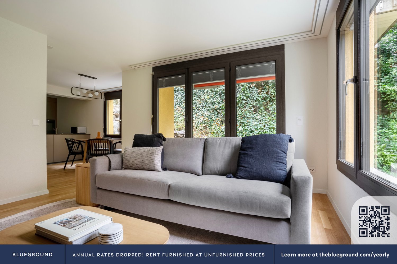 2 ½ pièces appartement meublé