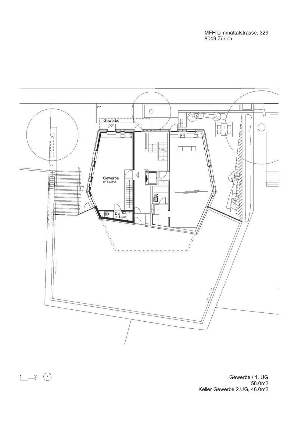 106m² commerciale