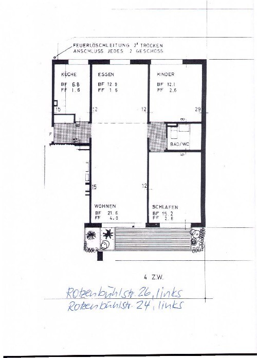 3 ½ rooms apartment