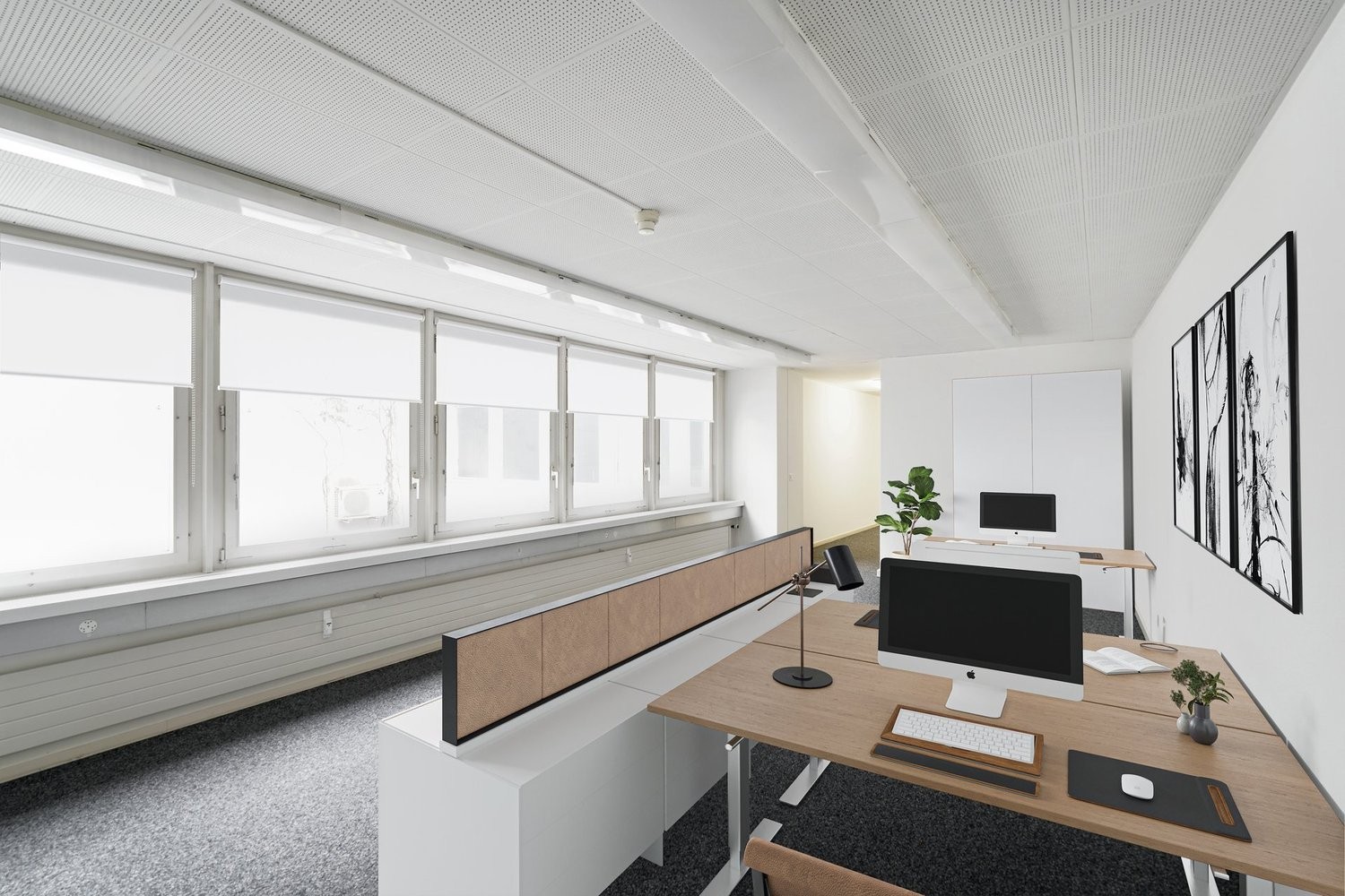 190m² office