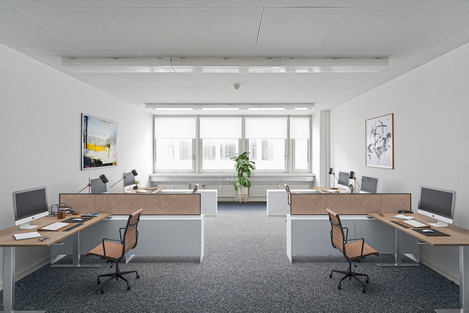 190m² office