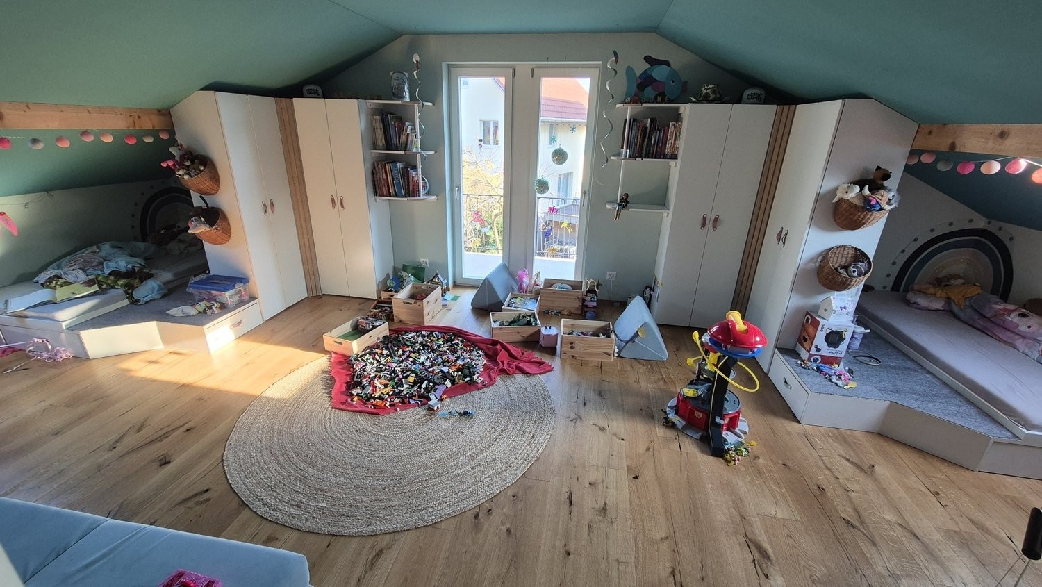 4 rooms furnished flat