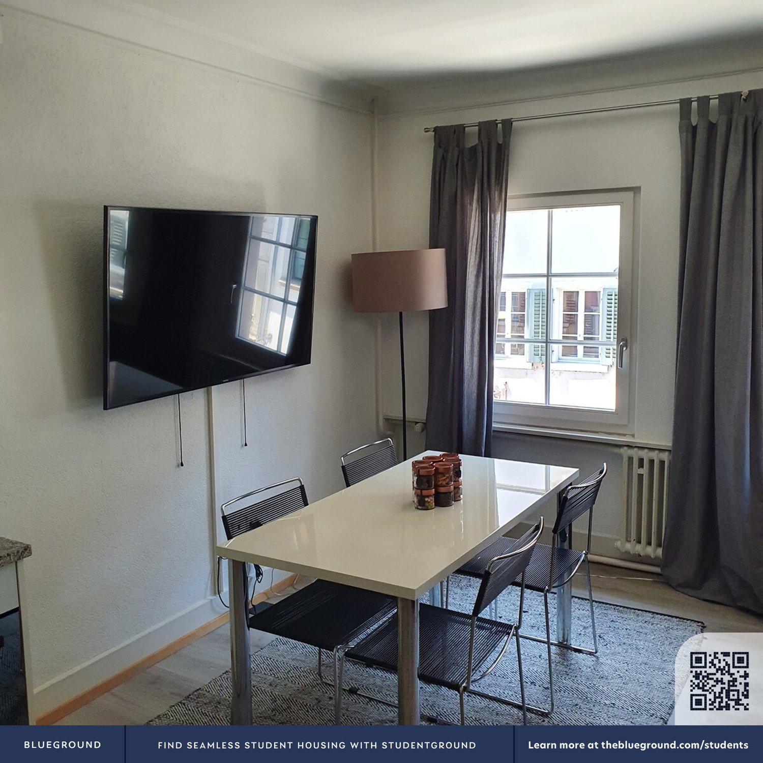 Appartement meublé de 1 pièce