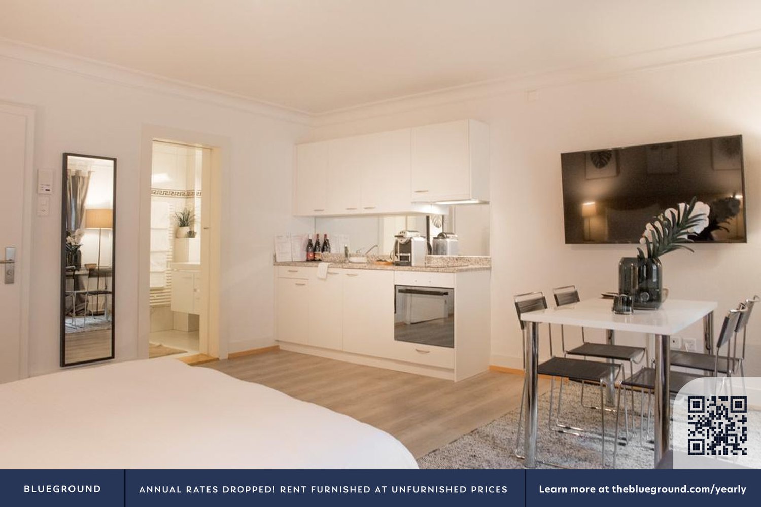 Appartement meublé de 1 pièce