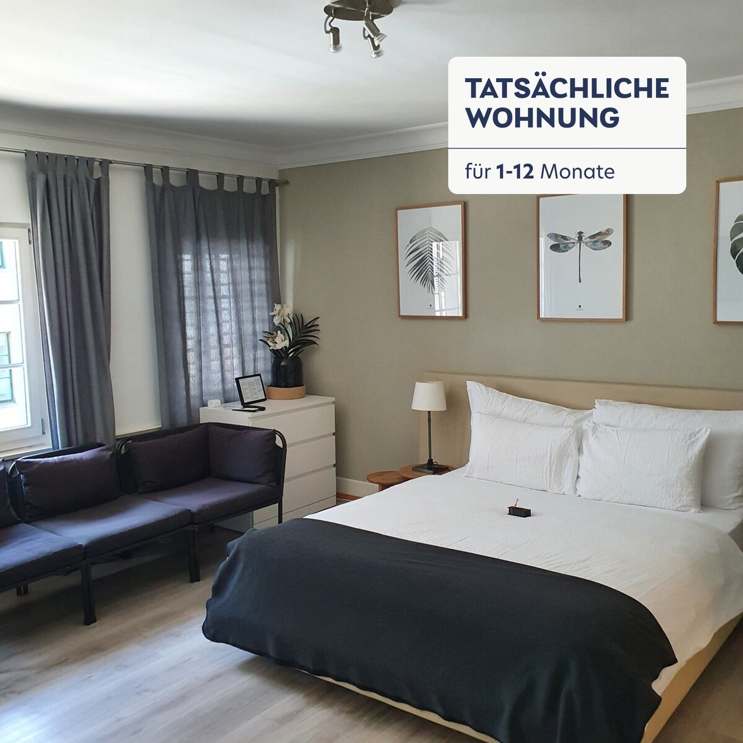 Appartement meublé de 1 pièce