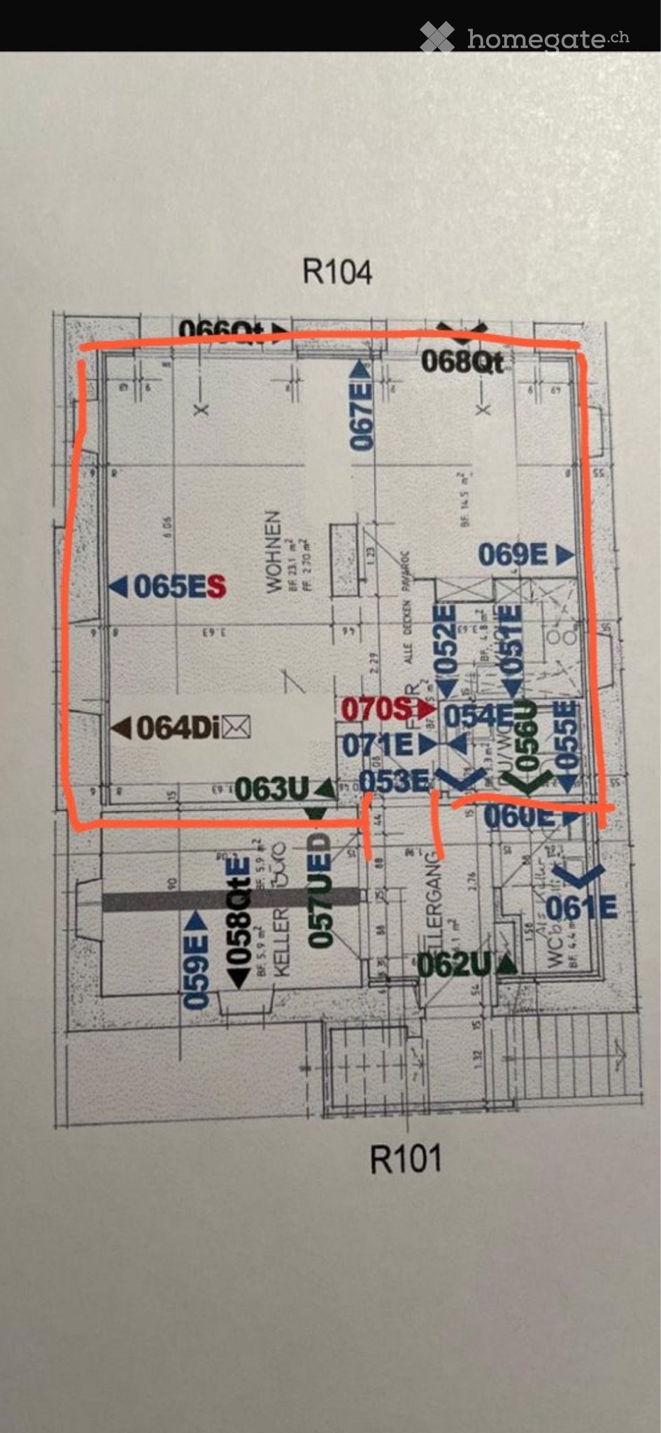 2 rooms apartment