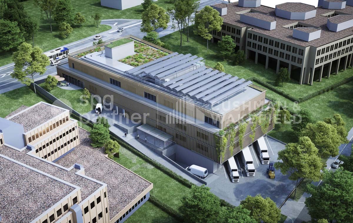 1700m² office