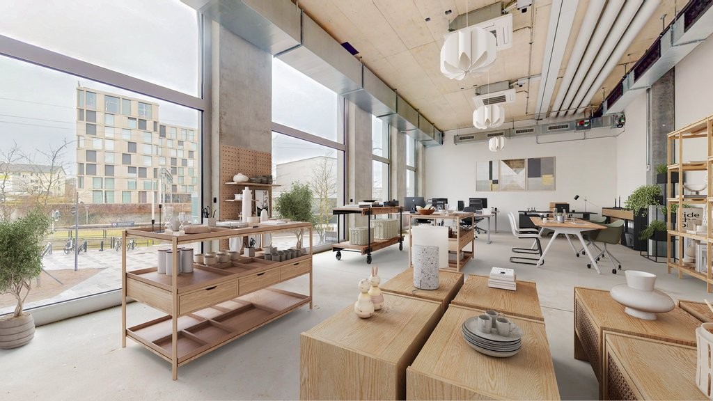 70m² bureau