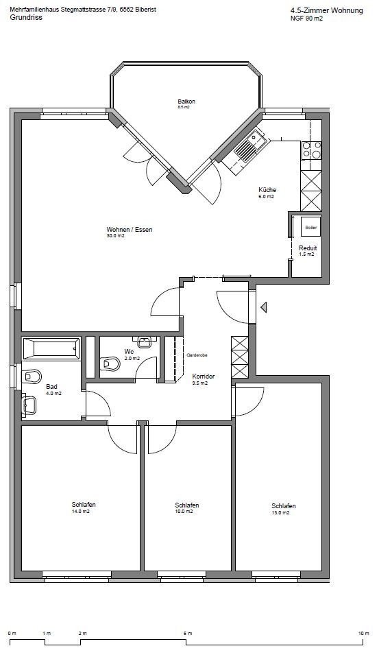 4 ½ rooms apartment