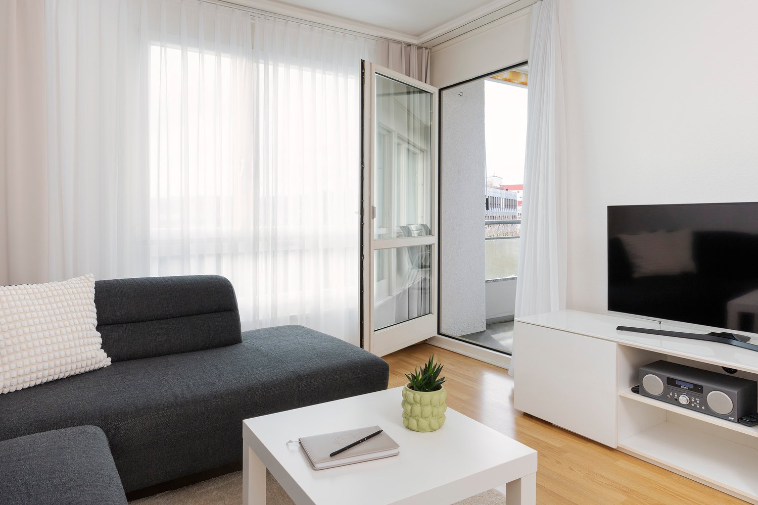 2 pièces appartement meublé