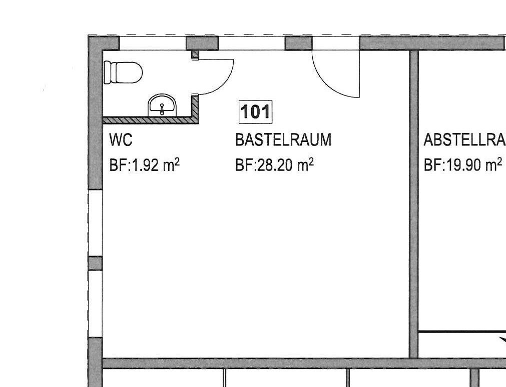 30m² hobby room