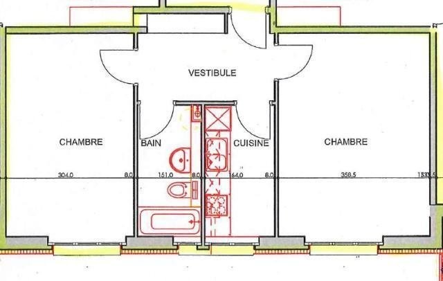 appartamento di 2 locali